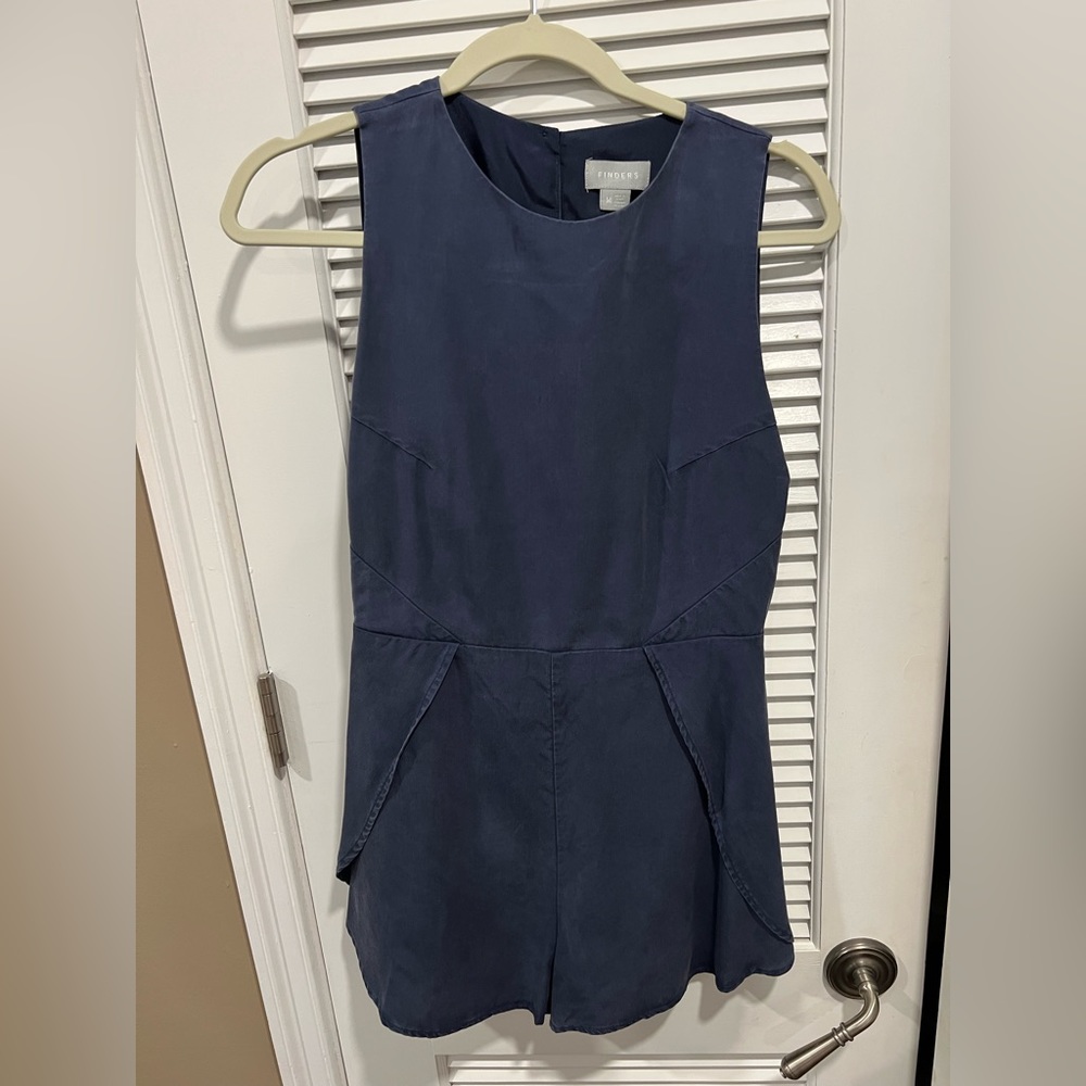Finders Keepers Silk Romper size M